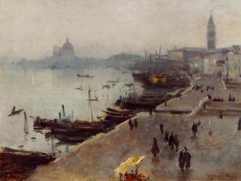 John Singer Sargent : Venice in Gray Weather